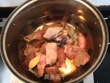 Make White wood, chicken soup step 4