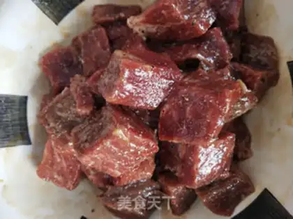 Make Fried beef gravy step 3