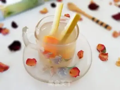 Make Cane carrot water step 6