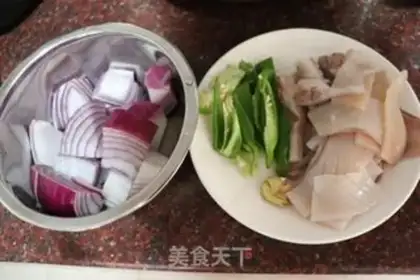 Make Onion squid step 0