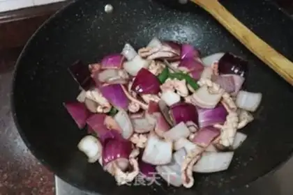 Make Onion squid step 4