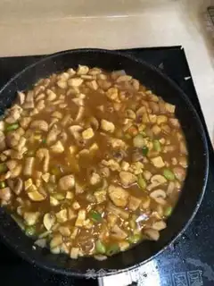 Make Curry chicken tofu step 5