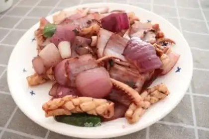 Make Onion squid step 5