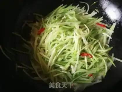 Make radish silk soup step 4