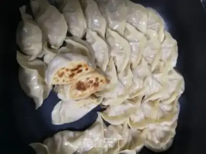 Make Fried dumplings step 4