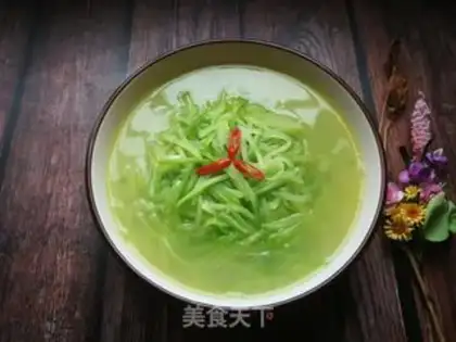 Make radish silk soup step 8