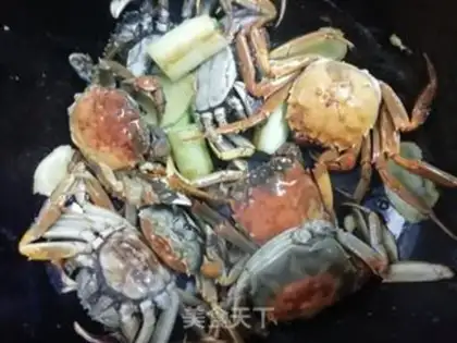 Make Autumn crabs step 4