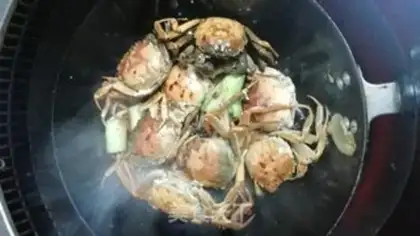 Make Autumn crabs step 5