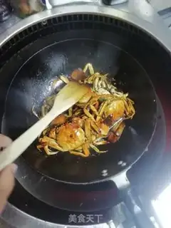 Make Autumn crabs step 10