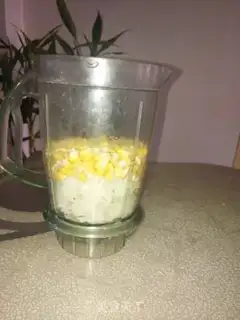 Make Milky corn juice step 1