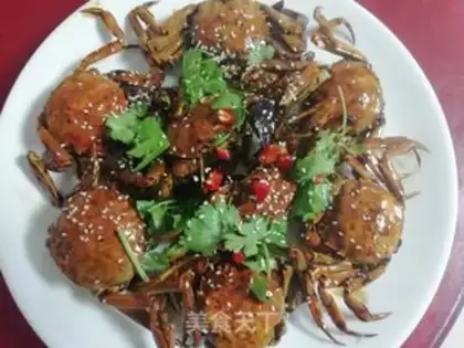 Make Autumn crabs step 13