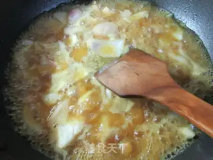 Make Curry chicken chest and potatoes step 10