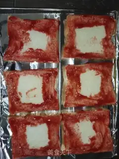 Make Simple little pizza step 1