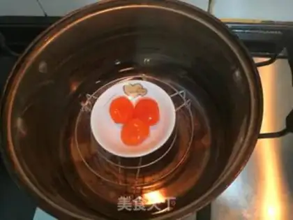 Make Salted egg ostrich step 5