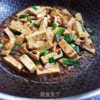Make Garlic tofu step 6