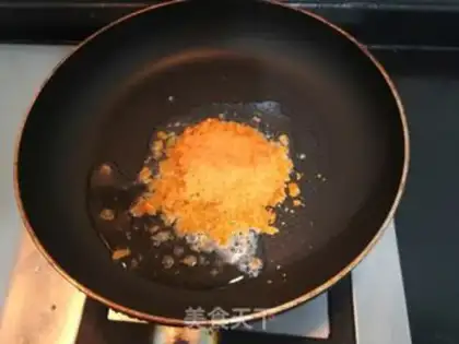 Make Salted egg ostrich step 9