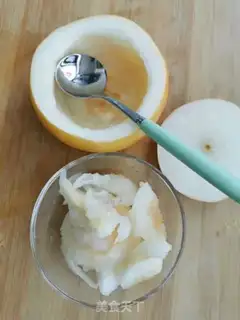Make Ice cream pear step 1