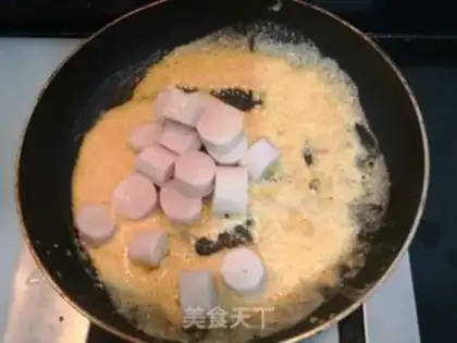 Make Salted egg ostrich step 12