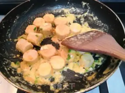 Make Salted egg ostrich step 15