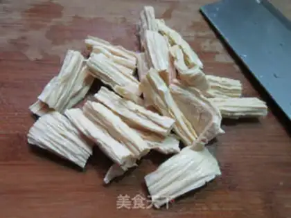 Make Garlic fried wood step 1