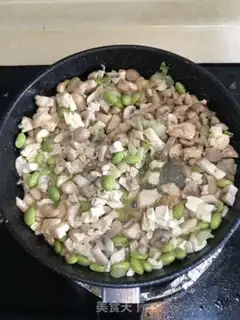 Make Straw mushroom tofu fried chicken step 3