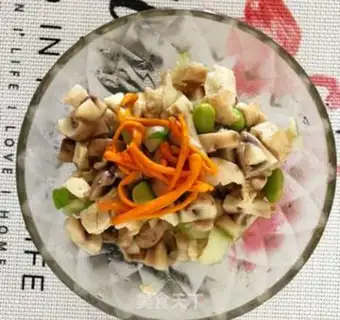 Make Straw mushroom tofu fried chicken step 4