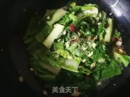 Make Garlic cabbage step 7