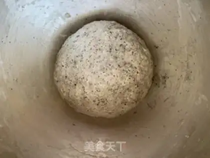 Make Black sesame cleavage step 4