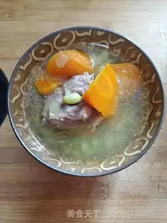 Make Pigbone carrots, soybean soup step 6