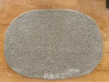 Make Black sesame cleavage step 7