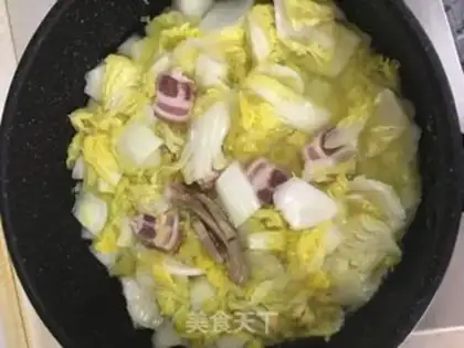 Make The salted potato doll soup step 3