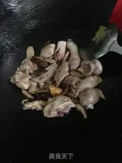 Make Chicken mushrooms step 8