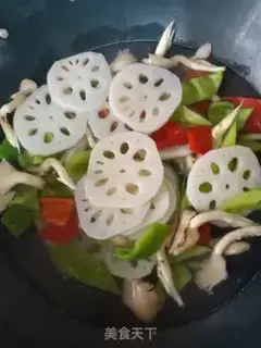 Make Dry pan shrimp step 6