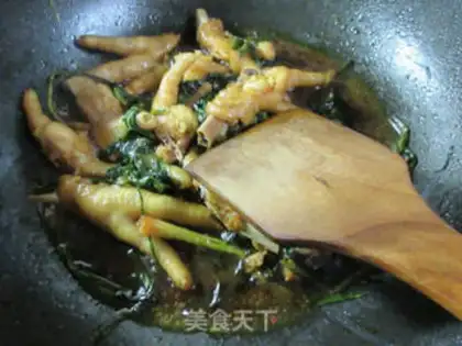 Make Chicken claws onions step 9