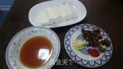 Make Qi-su, tofu step 0