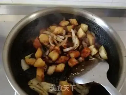 Make Fried meat step 4