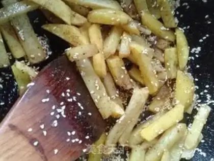 Make Weird potato fries step 7