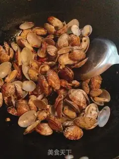 Make Garlic clams step 3