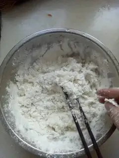 Make Red sugar rice cake step 1