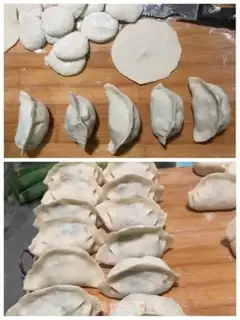 Make Spinach egg dumplings step 4