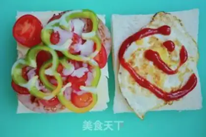 Make Quick-hand sandwich step 7
