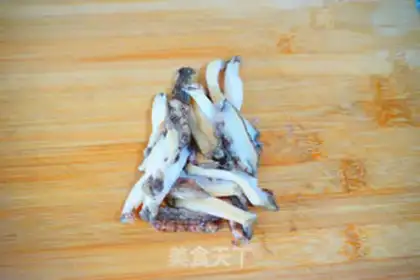 Make Crab porridge step 1