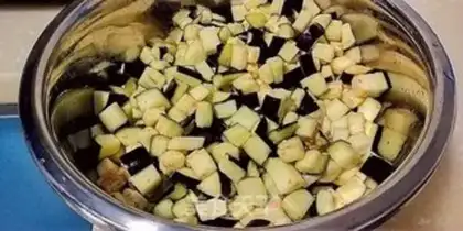 Make Spicy eggplant step 3
