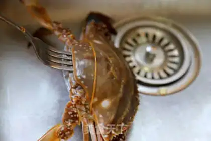 Make Crab porridge step 6