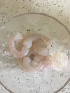 Make Fresh egg shrimp step 0