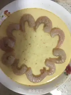 Make Fresh egg shrimp step 3