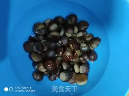 Make Baked chestnuts step 2