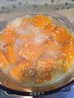 Make Pumpkin porridge step 5