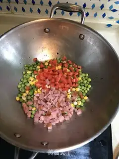 Make Peas and ham step 3