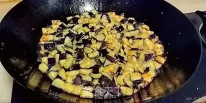Make Spicy eggplant step 11